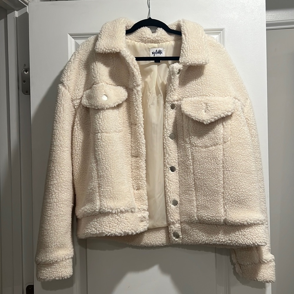 Cute teddy bear jacket
